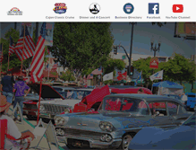 Tablet Screenshot of downtownelcajon.com